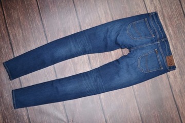 LEE MALONE SKINNY BRIGHT BLUE L736KIGY SPODNIE JEANS 33/34