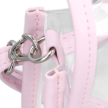 ПРОЗРАЧНЫЙ ЧЕХОЛ ДЛЯ FUJIFILM INSTAX MINI 12 Розовый