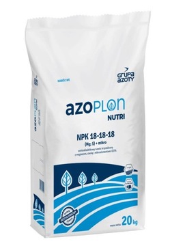 Nawóz wieloskładnikowy Dolistny Azoplon Nutri NPK 18-18-18 mikro 20 kg