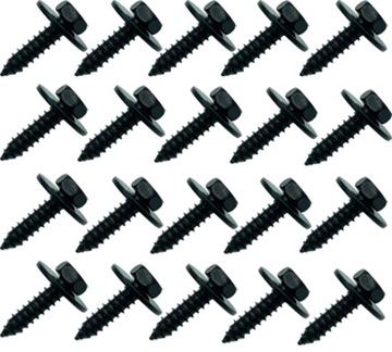 20x ВИНТ КРЕПЛИТЕЛЬНЫЙ УНИВЕРСАЛЬНЫЙ ВИНТ 4,8x17