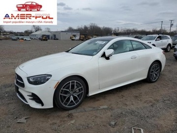 Mercedes Klasa E W213 2021 Mercedes-Benz Klasa E 2021r., E450 4MATIC, od ubezpieczalni 3.0 Benzyna