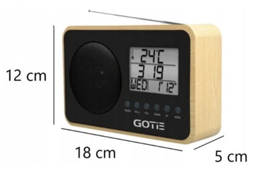 КУХОННОЕ РАДИО ЧАСЫ БУДИЛЬНИК КАЛЕНДАРЬ ТЕРМОМЕТР