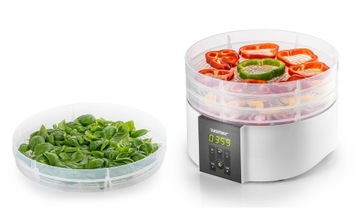 СУШИЛКА ДЛЯ ГРИБОВ, ОВОЩЕЙ, ФРУКТОВ, ТРАВ, БОЛЬШАЯ, 4 РАЗМЕРА, 30 см, 11 л, 520 Вт