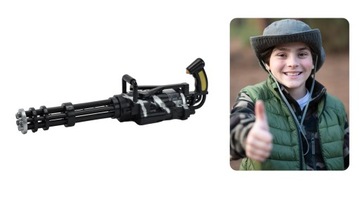 ЗВУКОВАЯ СИГНАЛЬНАЯ ВИНТОВКА ДЛЯ РЕБЕНКА, ЗАЖИГАЮЩАЯСЯ С АККУМУЛЯТОРНЫМ МИНИГОНОМ