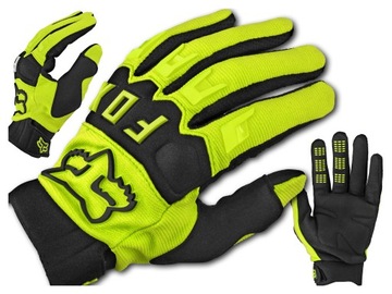 RĘKAWICZKI FOX DIRTPAW YELLOW ŻÓŁTE FLUO ENDURO / MX / DH ROZ. M