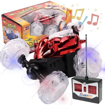 ZDALNIE STEROWANY SAMOCHÓD RC AUTO NA PILOT TWISTER AKROBATA DASHER TUMBLER