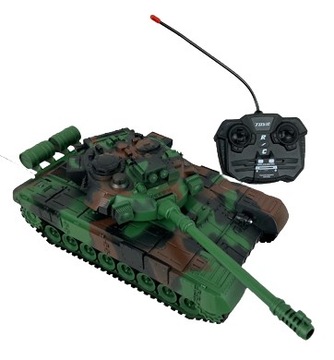 Czołg wojsko zdalnie sterowany zielony RC POJAZD MILITARNY
