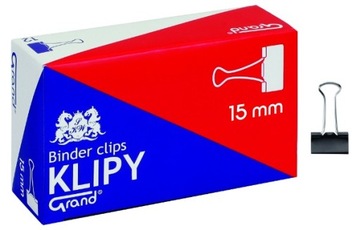 Klipy do akt GRAND 15 mm