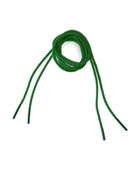 Sznurówki sznurowadła CIENKIE 2mm 60cm ZIELONE