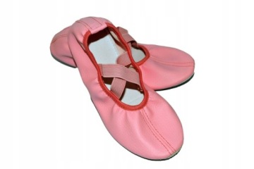 БАЛЕРИНЫ ТАНЦЕВАЛЬНЫЕ ТУФЛИ ДЛЯ ФИТНЕСА РИТМИК 34 РОЗОВЫЕ