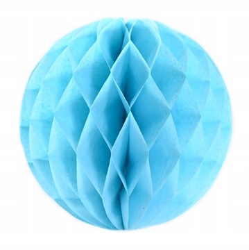 KULA 25CM ROZETA PAPIEROWA BIBUŁA RÓŻNE KOLORY
