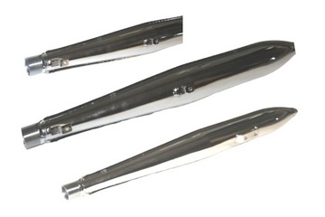 TŁUMIK RURA WYDECH ROMET MOTORYNKA PONY CHROM