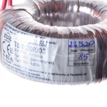 TST 20/003 12V-1.67A