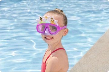 МАСКА ДЛЯ ДАЙВИНГА ДЛЯ ПЛАВАНИЯ ДЕВУШКЕ ДЛЯ БАССЕЙНА ОЧКИ ПРИНЦЕССА