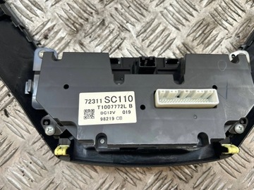 PANEL KLIMATIZACE RÁMEČEK DEKORACE DESKY SUBARU IMPREZA GH III 72311SC110