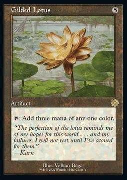 Gilded Lotus - 3 mana TOP EDH @@@oldborder @@@