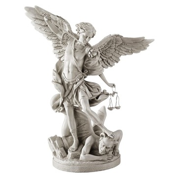 Przepiękna Statuetka Święty Michał Archanioł 43cm