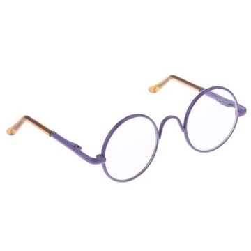 dla lalek Full Rim Clear Eye