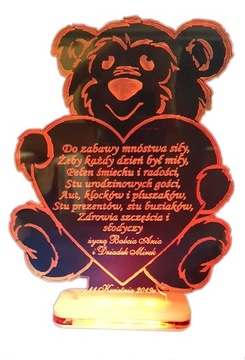 OSIEMNASTKA 21 LAT URODZINY 18 20 30 40 FOTO LED