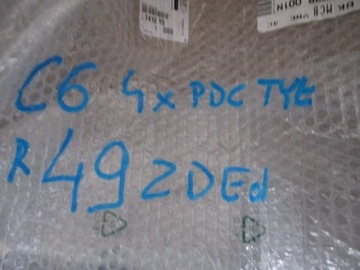 CITROEN C6 NÁRAZNÍK ZADNÍ 4xPDC 7410Y5
