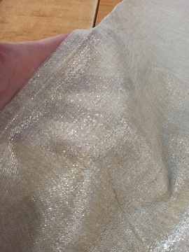 ШИРИНА ТКАНИ ШТОР СВЕТЛОЕ БЛЕСТЯЩЕЕ ЗОЛОТО 320 ПРОБЫ