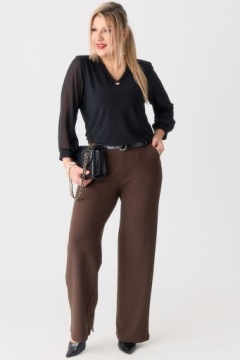 ЭЛЕГАНТНАЯ БЛУЗКА СО ШТОПОРОМ ПОЛИРОВКА ПРОИЗВОДИТЕЛЬ БОЛЬШИЕ РАЗМЕРЫ ФОРМАЛЬНЫЕ СВОБОДНЫЕ