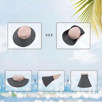 ЖЕНСКАЯ ШЛЯПА С УФ-СОЛНЦЕМ С МЕСТАМИ ДЛЯ КОНСКОГО ХВОСТА