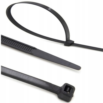 ЗАЖИМЫ ДЛЯ КАБЕЛЯ ДЛИННЫЕ TRYTTY TABLE 7,5X500мм 100 шт. ЧЕРНЫЙ