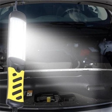 СВЕТОДИОДНАЯ ЛАМПА ДЛЯ МАСТЕРСКОЙ МОЩНАЯ ГАРАЖНАЯ ЛАМПА МАГНИТНЫЙ КАБЕЛЬ РАБОЧЕГО КРЮКА