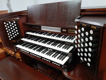 ЦИФРОВОЙ ЦЕРКОВНЫЙ ОРГАН JOHANNUS REMBRANDT 3090 ПРЕМИУМ ЦВЕТ МАХАГОНИ