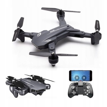 DRON VISUO XS816 SHARK Z KAMERĄ 4K UHD I DUŻYM AKUMULATOREM 1800 MAH