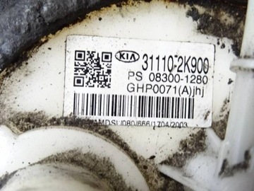 SENZOR ÚROVNI PALIVA PLOVÁK KIA SOUL I 1.6 CRDI