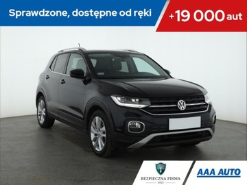 Volkswagen T-Cross SUV 1.0 TSI 115KM 2019 VW T-Cross 1.0 TSI, Salon Polska, Automat, Skóra