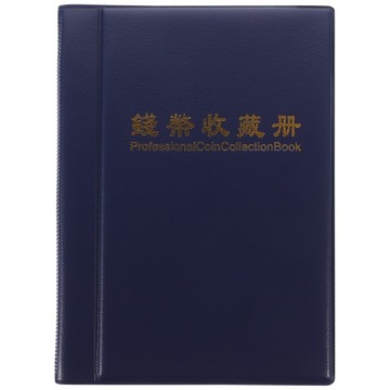 Coin Collection Book Commemorative Rose Black