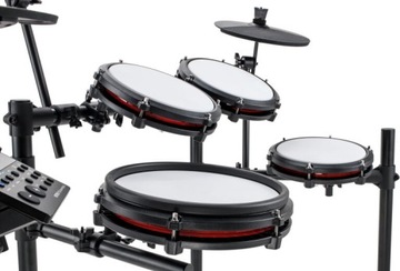 НАБОР НАУШНИКОВ ALESIS NITRO MAX KIT ЭЛЕКТРОННЫЕ БАРАБАНЫ СТУЛ