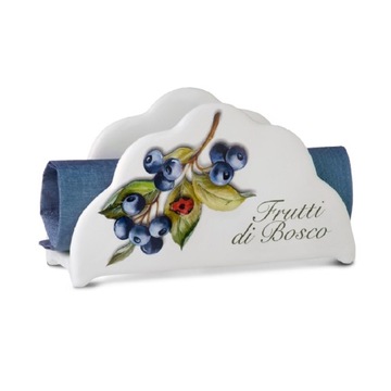 NUOVA CER CORBEZZOLI SERWETNIK 18 CM WZÓR FRUTTI D