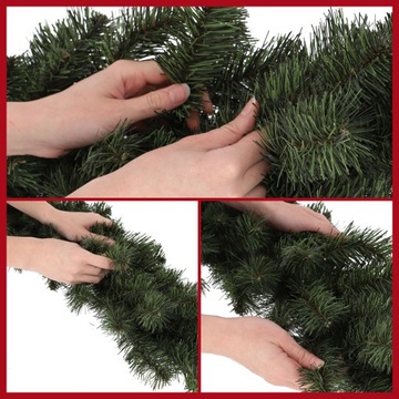 ГИРЛАНДА РОЖДЕСТВЕНСКОЙ ЕЛКИ 260 СМ, ЗЕЛЕНАЯ