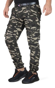 BOJÓWKI JOGGERY MĘSKIE MORO JEANSY r.37