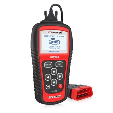 Konnwei KW808 OBD2 диагностический тестер и сканер аккумулятора