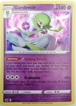 CRE | Gardevoir 61/198 | PSYCHIC | Oryginalna karta Pokemon