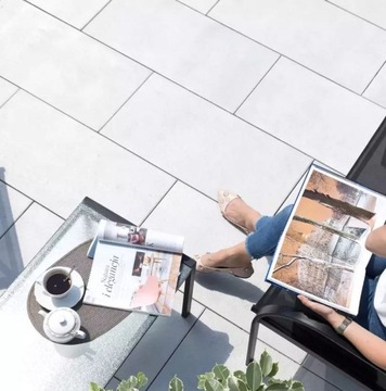 Плитка Терраса Megan Белая 100x50 Фарфор