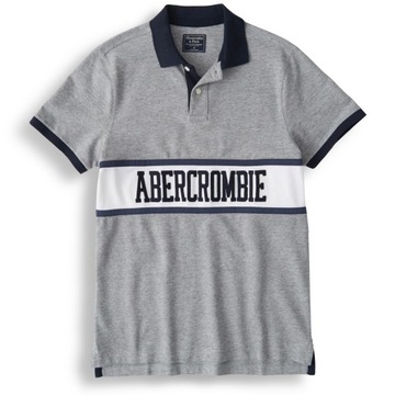 Koszulka logo polo ABERCROMBIE & FITCH M