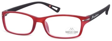 Okulary do czytania korekcyjne Montana z etui +3.0