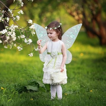 Крылья феи, бабочка, косплей эльфа, маскировка + палочка