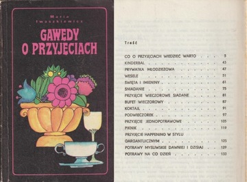 GAWĘDY O PRZYJĘCIACH Maria Iwaszkiewicz