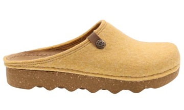 INBLU KAPCIE FILCOWE KLAPKI DAMSKIE DK08 BAMBOSZE DOMOWE ŻÓŁTE 36