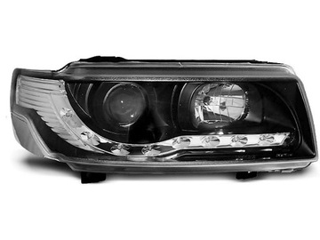 SVĚTLA SVĚTLOMET VW PASSAT B4 93-97 DAYLIGHT LED BLACK