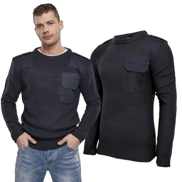 Sweter Wojskowy BRANDIT Navy XXL