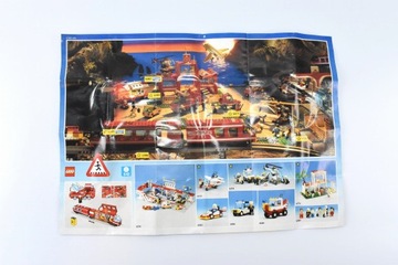 LEGO plakat ulotka Town [1990] A4