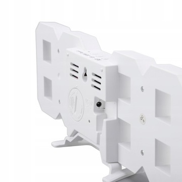 CYFROWY ZEGAR ŚCIENNY 3D LED TIMABLE ŚCIENNY WYŚWIETLANIE TEMPERATURY